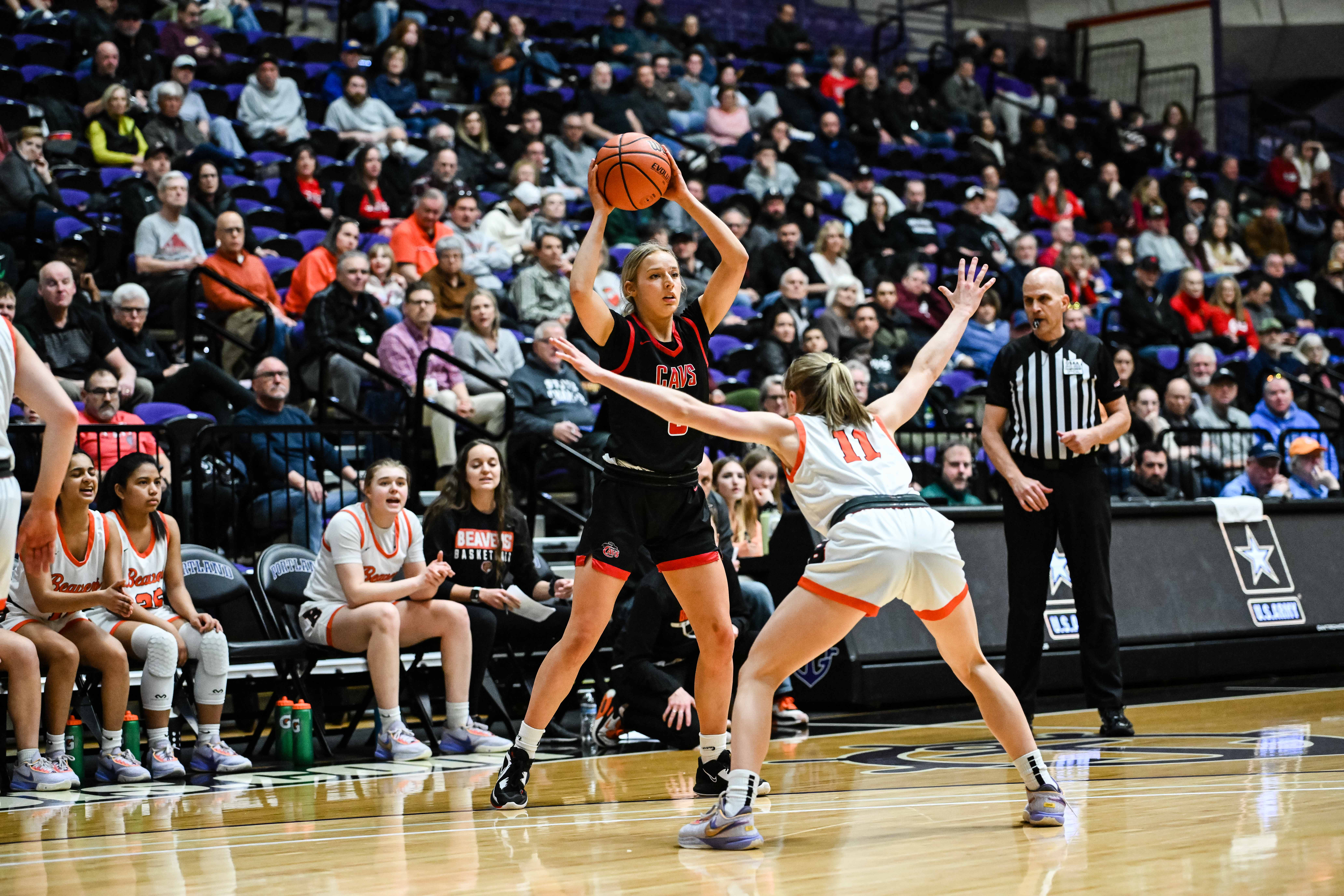 Clackamas Beaverton 6A Oregon girls basketball quarterfinal Naji Saker 1 -44